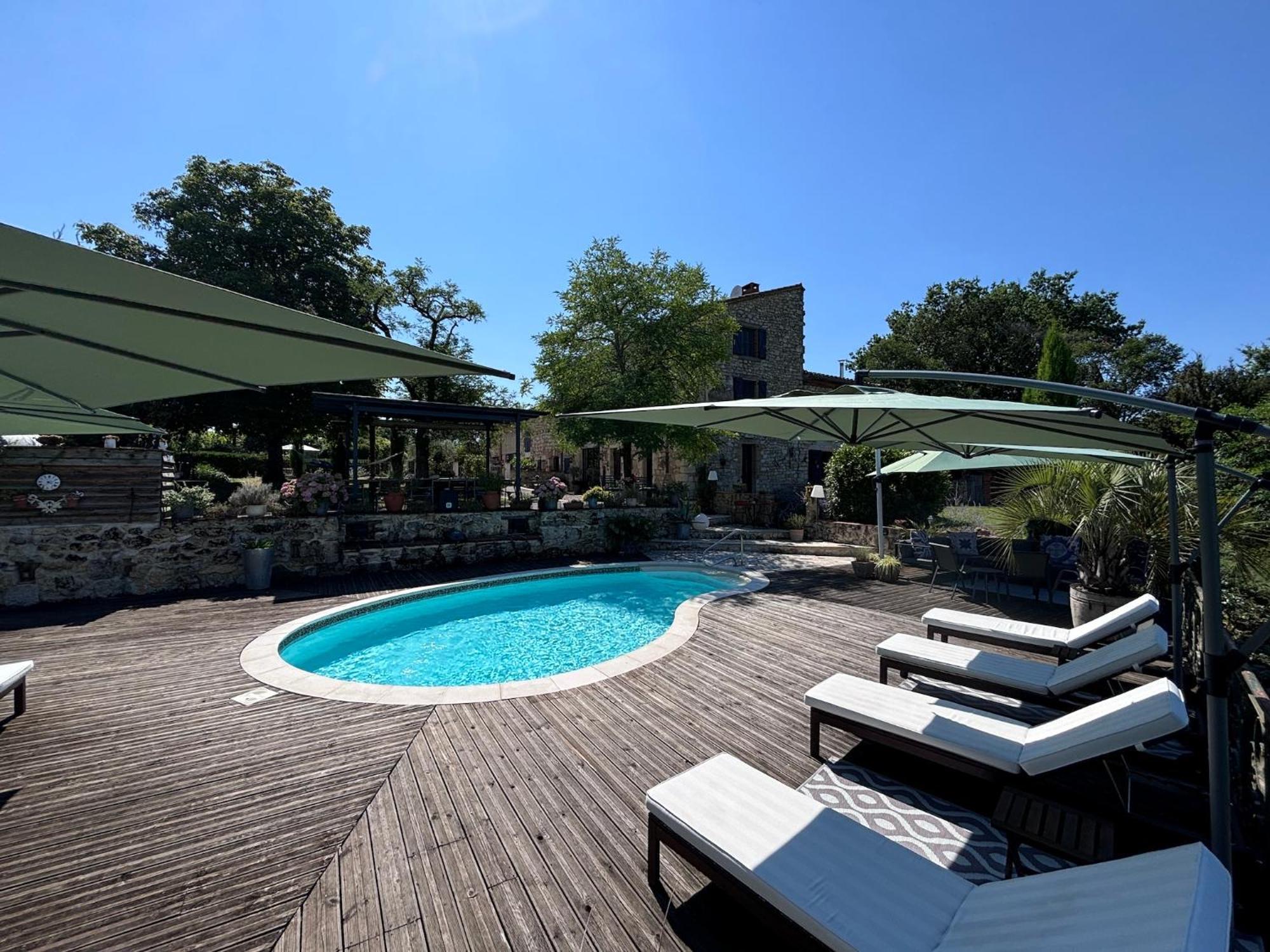 Maison Murier Hotel Fayssac Exterior foto